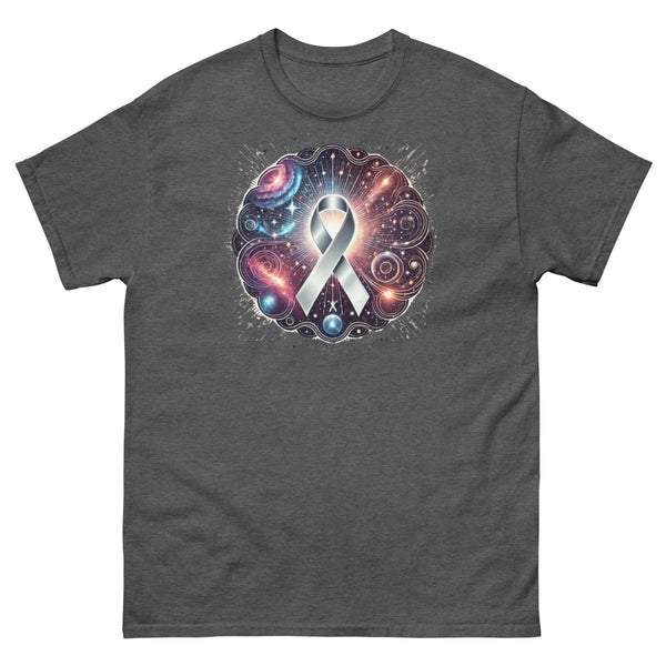 Brain Cancer Epic Galaxy Tee - JohnVsGBMDark HeatherS