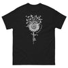 Brain Cancer Faith with Butterflies Tee - JohnVsGBMBlackS