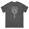 Brain Cancer Faith with Butterflies Tee - JohnVsGBMDark HeatherS