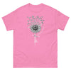 Brain Cancer Faith with Butterflies Tee - JohnVsGBMAzaleaS