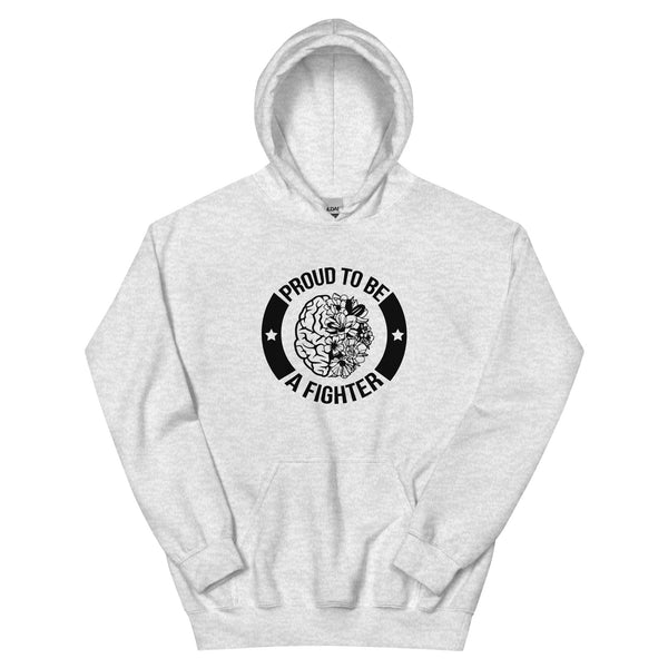 Brain Cancer Fighter Hoodie - JohnVsGBMAshS