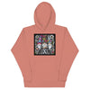 Brain Cancer Floral Hoodie - JohnVsGBMDusty RoseS