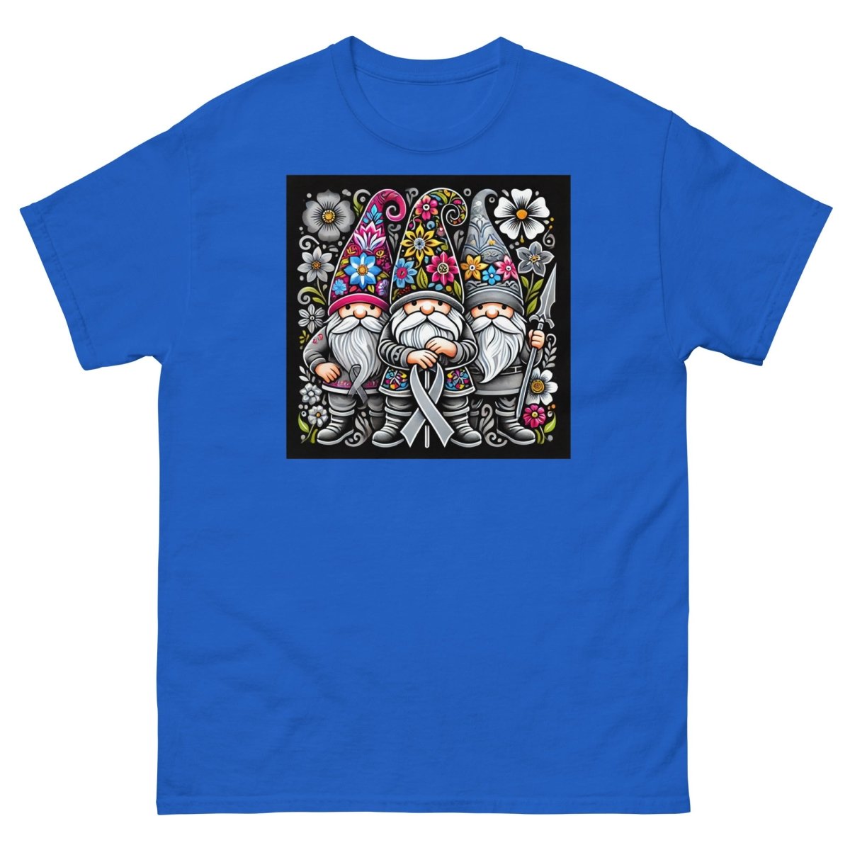 Brain Cancer Floral Tee - JohnVsGBMRoyalS