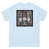 Brain Cancer Floral Tee - JohnVsGBMLight BlueS