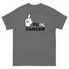 Brain Cancer FU Cancer Tee - JohnVsGBMCharcoalS