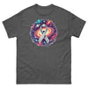 Brain Cancer Galaxy Tee - JohnVsGBMDark HeatherS