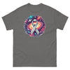 Brain Cancer Galaxy Tee - JohnVsGBMCharcoalS