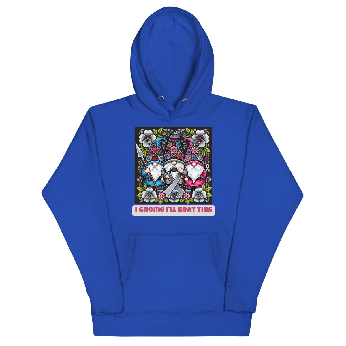 Brain Cancer Gnome Beat This Hoodie - JohnVsGBMTeam RoyalS