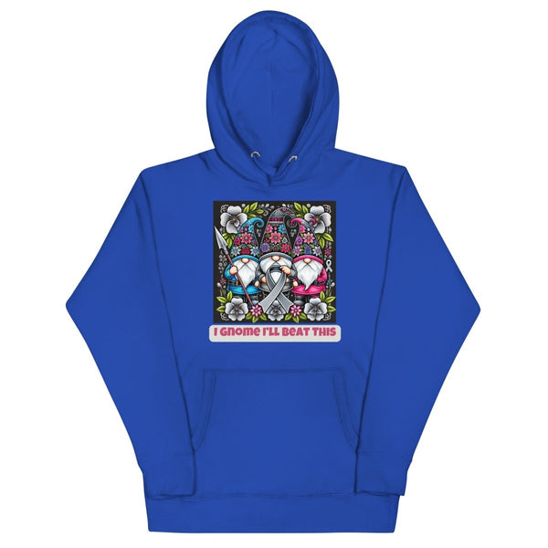 Brain Cancer Gnome Beat This Hoodie - JohnVsGBMTeam RoyalS