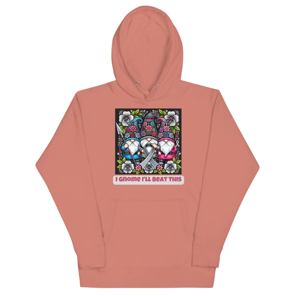 Brain Cancer Gnome Beat This Hoodie - JohnVsGBMDusty RoseS