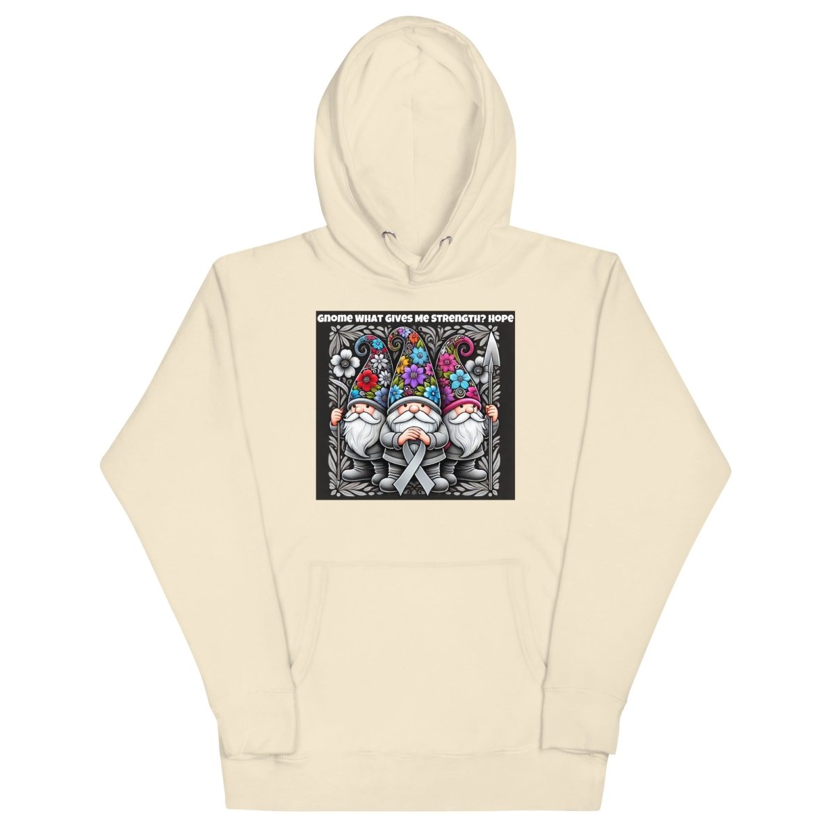 Brain Cancer Gnome Hope Hoodie - JohnVsGBMBoneS