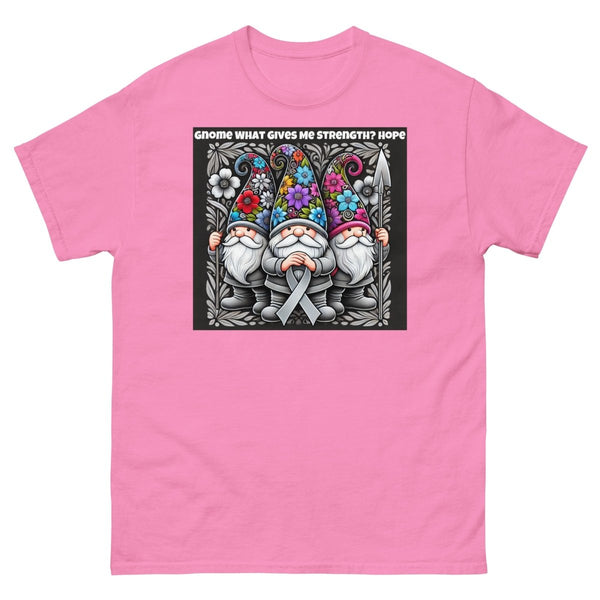 Brain Cancer Gnome Hope Tee - JohnVsGBMAzaleaS