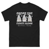 Brain Cancer Gnome One Fights Alone Tee - JohnVsGBMBlackS