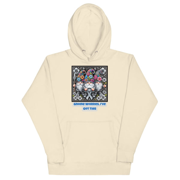 Brain Cancer Gnome Worries Hoodie - JohnVsGBMBoneS