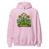 Brain Cancer Green/Grey Irish Hoodie - JohnVsGBMLight PinkS