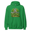 Brain Cancer Green/Grey Irish Hoodie - JohnVsGBMIrish GreenS