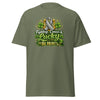 Brain Cancer Green/Grey Irish Tee - JohnVsGBMMilitary GreenS