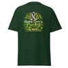 Brain Cancer Green/Grey Irish Tee - JohnVsGBMForest GreenS