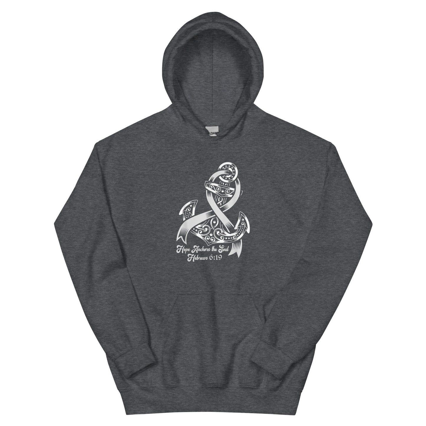 Brain Cancer Hebrews Hoodie - JohnVsGBMDark HeatherS