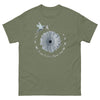 Brain Cancer Hummingbird with Grey Ribbon Tee - JohnVsGBMMilitary GreenS