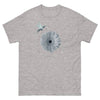 Brain Cancer Hummingbird with Grey Ribbon Tee - JohnVsGBMSport GreyS