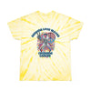 Brain Cancer Love Waves Tie - Dye Tee - JohnVsGBMPale YellowS