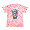 Brain Cancer Love Waves Tie - Dye Tee - JohnVsGBMCoralS