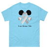 Brain Cancer Mickey Themed No One Fights Alone Tee - JohnVsGBMSkyS