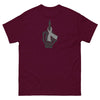 Brain Cancer Middle Finger Ribbon Tee - JohnVsGBMMaroonS