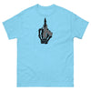 Brain Cancer Middle Finger Ribbon Tee - JohnVsGBMSkyS