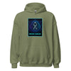 Brain Cancer Neon Branish Hoodie - JohnVsGBMMilitary GreenS