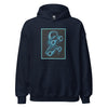 Brain Cancer Neon Double Hoodie - JohnVsGBMNavyS