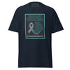 Brain Cancer Neon Hashtag Tee - JohnVsGBMNavyS