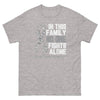 Brain Cancer No One Fights Alone in This Family Tee - JohnVsGBMSport GreyS