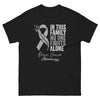 Brain Cancer No One Fights Alone Tee - JohnVsGBMBlackS