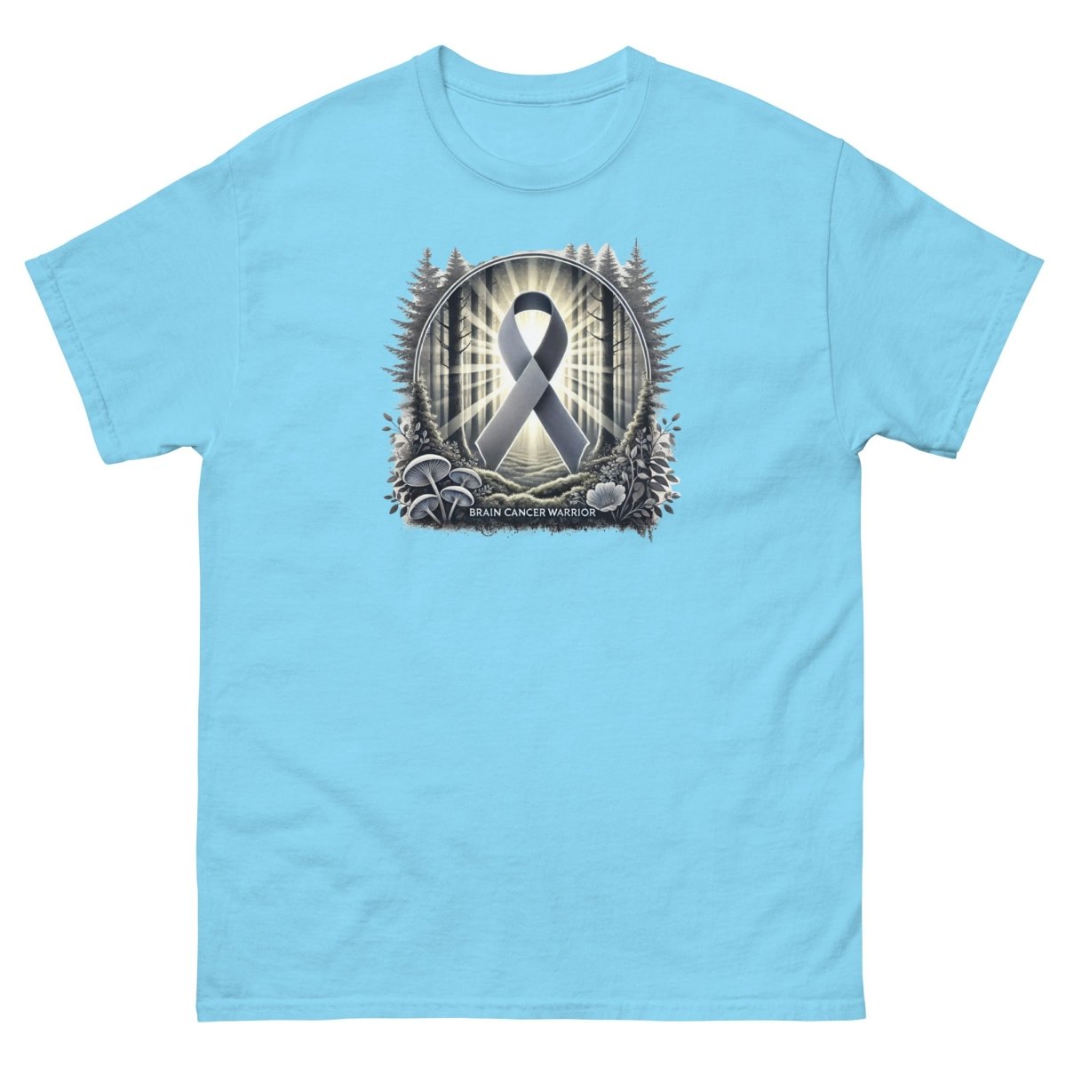 Brain Cancer Shroom Forest Tee - JohnVsGBMSkyS