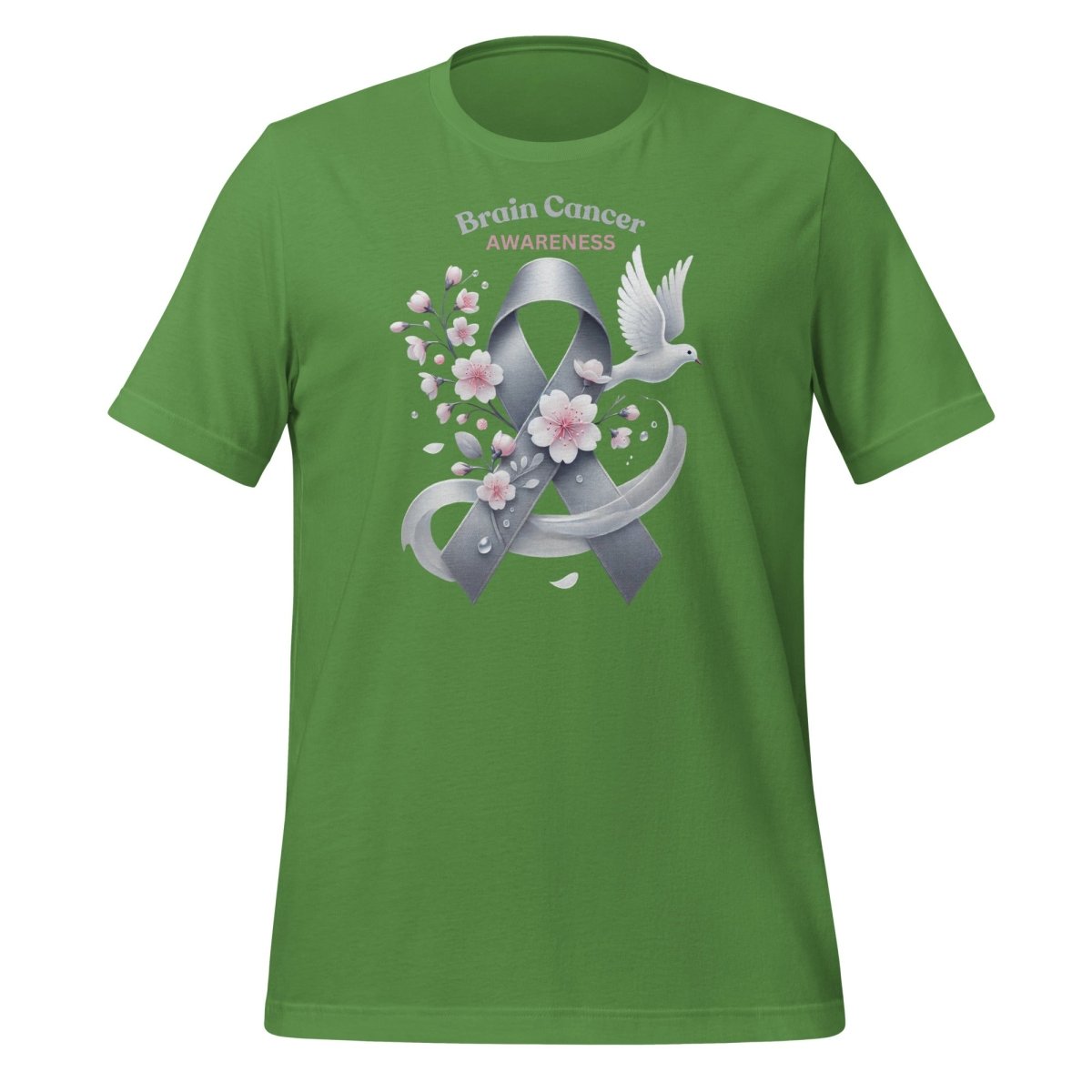 Brain Cancer Spring Tee - JohnVsGBMLeafS