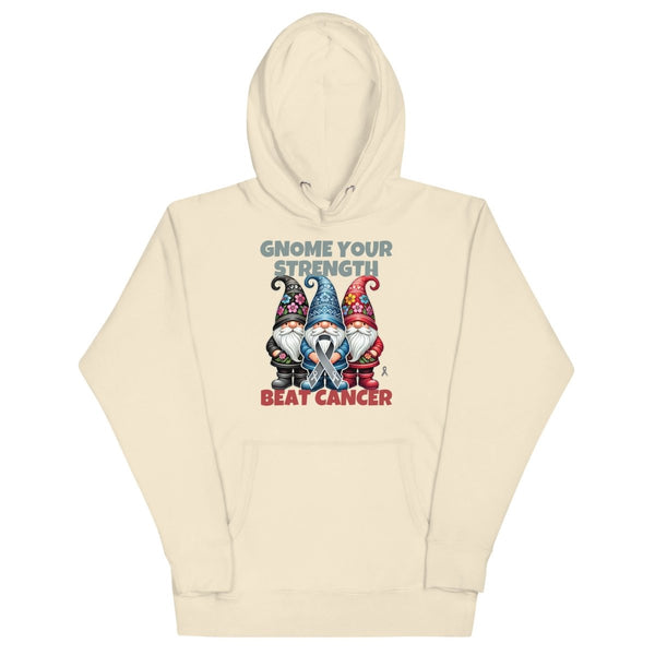 Brain Cancer Strength Hoodie - JohnVsGBMBoneS