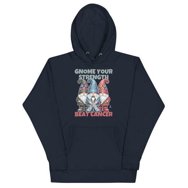 Brain Cancer Strength Hoodie - JohnVsGBMNavy BlazerS