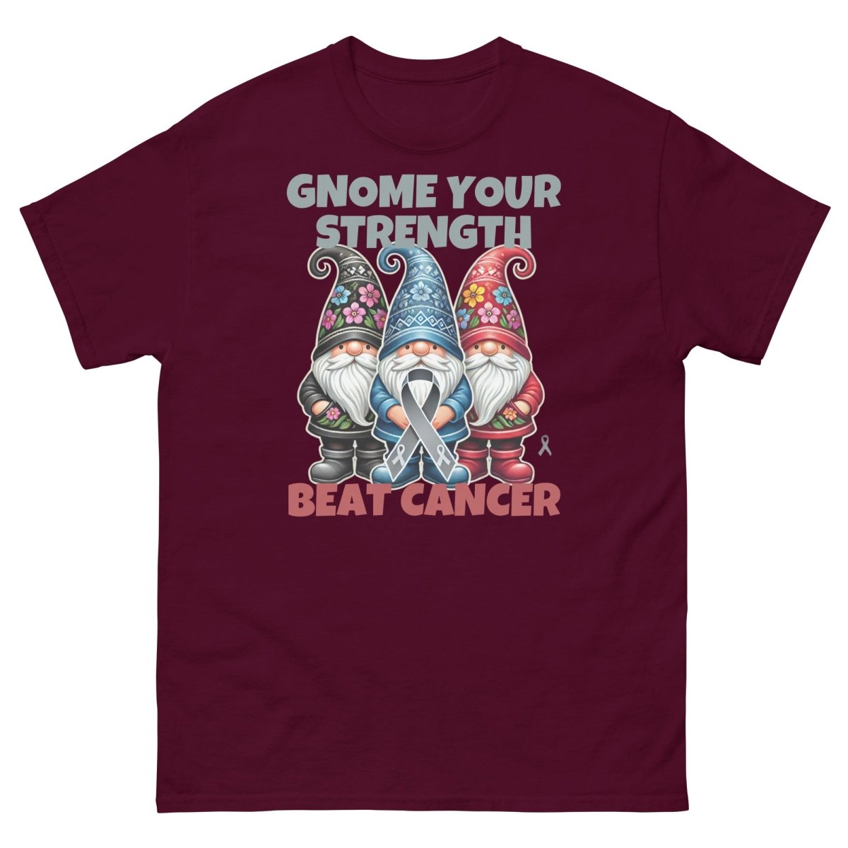 Brain Cancer Strength Tee - JohnVsGBMMaroonS