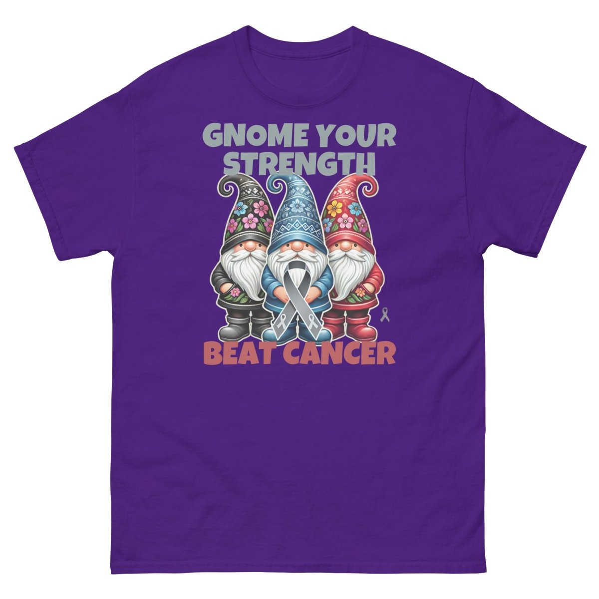 Brain Cancer Strength Tee - JohnVsGBMPurpleS