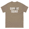 Brain Cancer Support Squad Ribbon Tee - JohnVsGBMBrown SavanaS