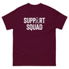 Brain Cancer Support Squad Ribbon Tee - JohnVsGBMMaroonS