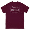 Brain Cancer Support Squad Tee - JohnVsGBMMaroonS