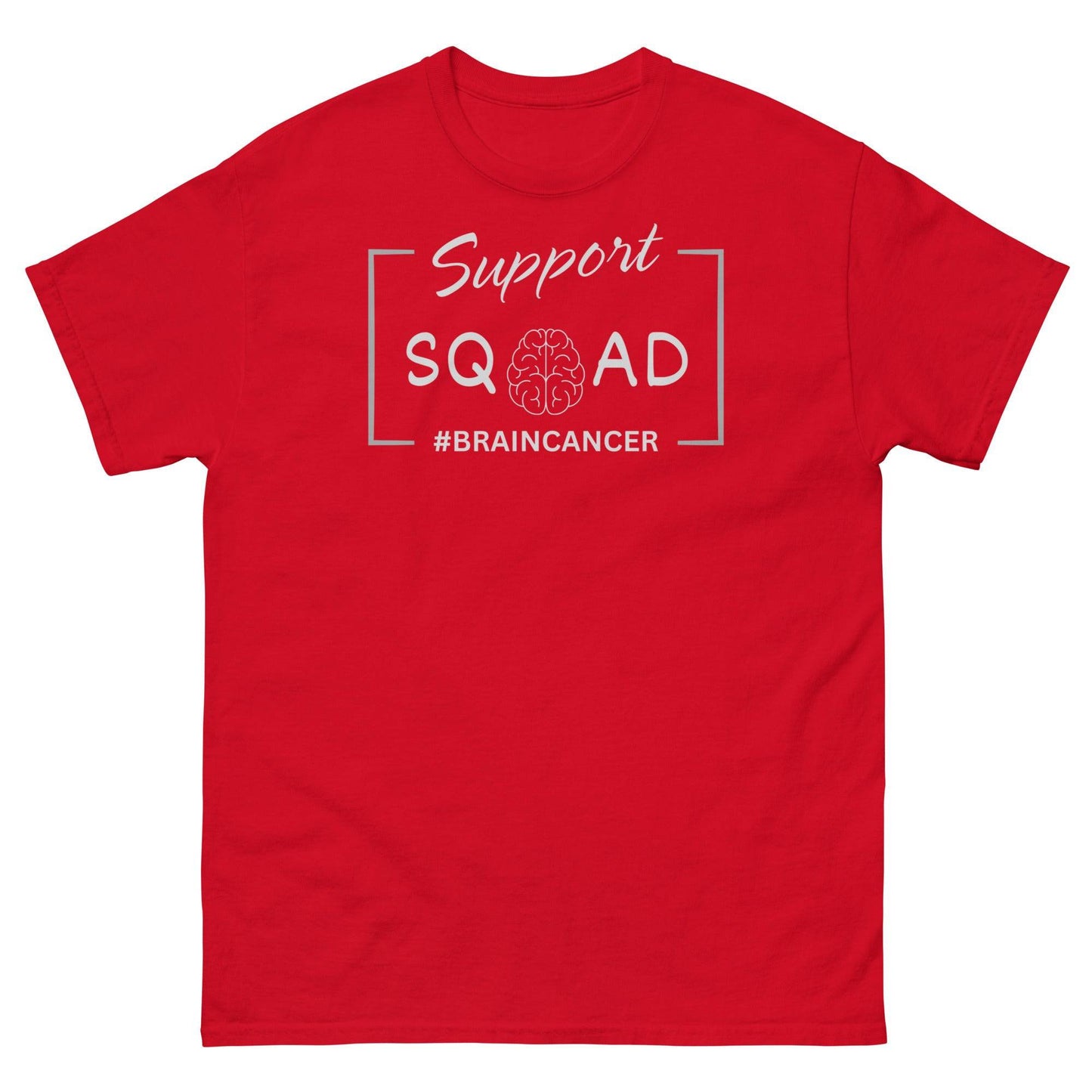 Brain Cancer Support Squad Tee - JohnVsGBMRedS