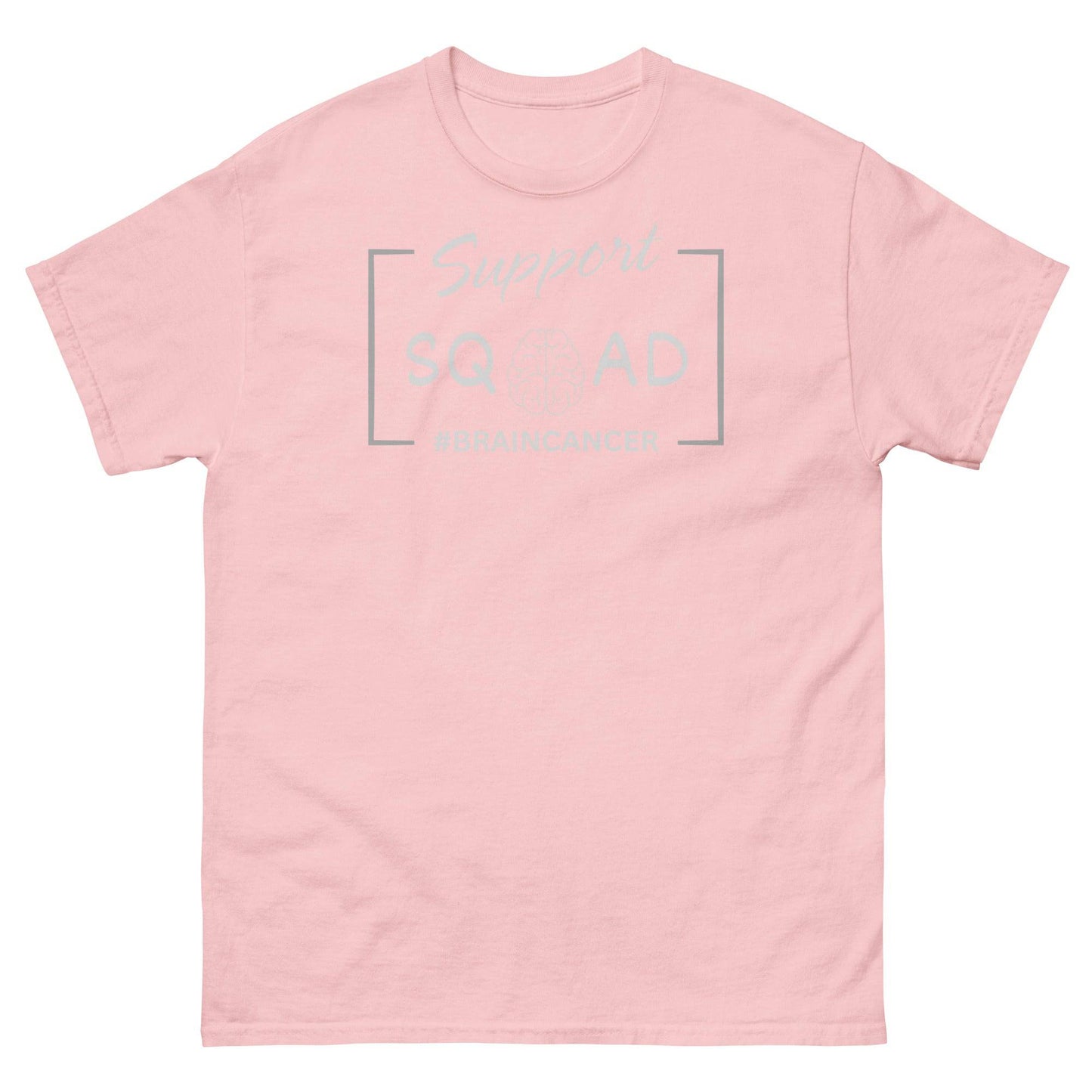 Brain Cancer Support Squad Tee - JohnVsGBMLight PinkS