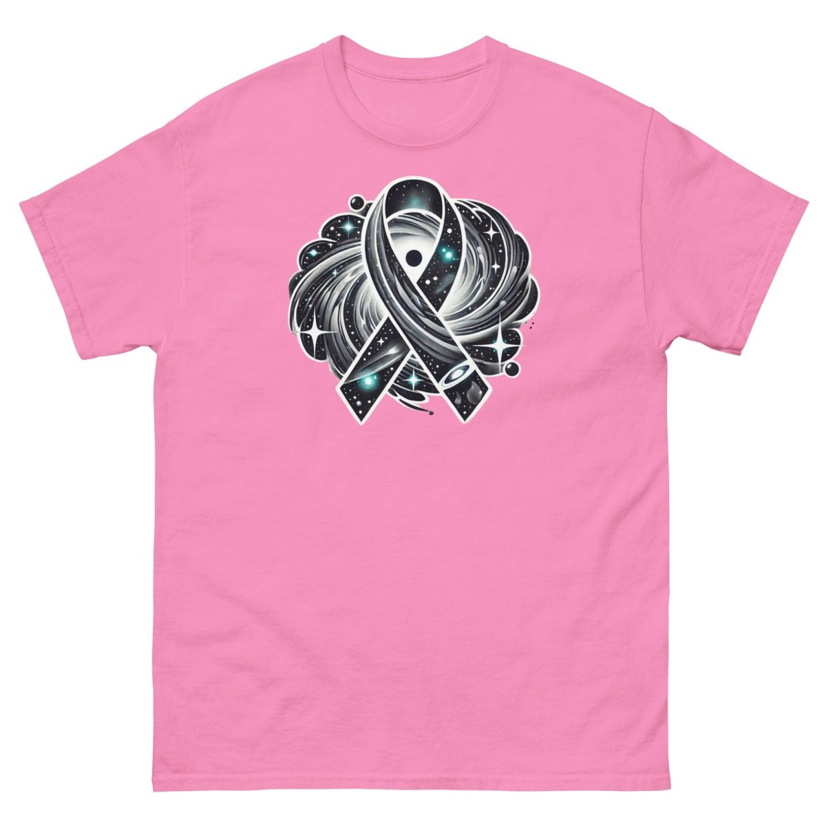 Brain Cancer Swirl Galaxy Tee - JohnVsGBMAzaleaS