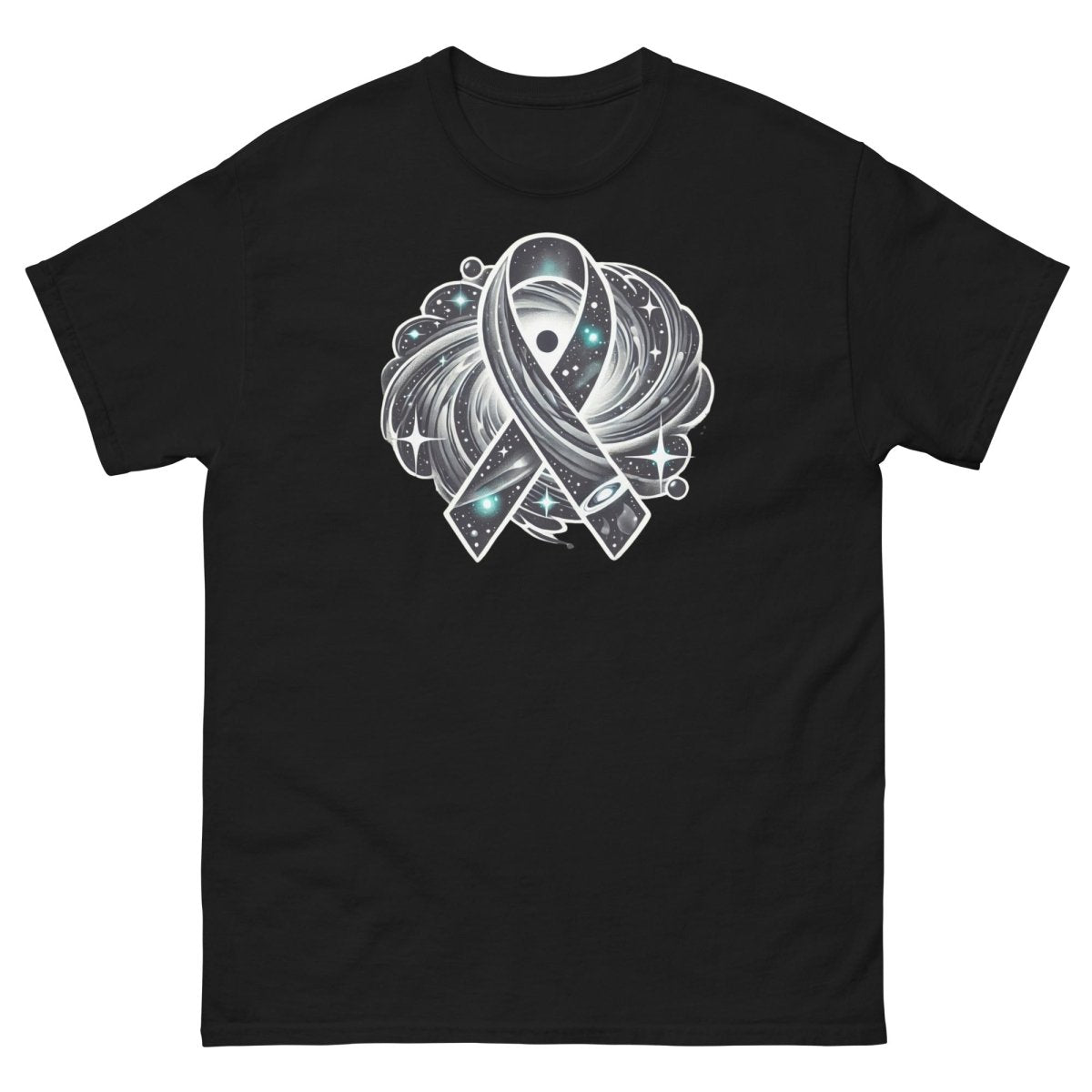 Brain Cancer Swirl Galaxy Tee - JohnVsGBMBlackS