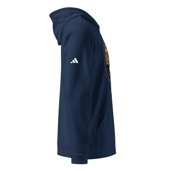 Brain Cancer Tree of Life Adidas Hoodie - JohnVsGBMCollegiate NavyS