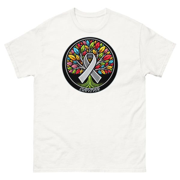 Brain Cancer Tree of Life Tee - JohnVsGBMWhiteS